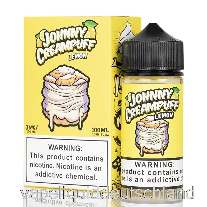 Zitrone – Johnny Creampuff – 100 Ml, 3 Mg Vape-Flüssigkeit
